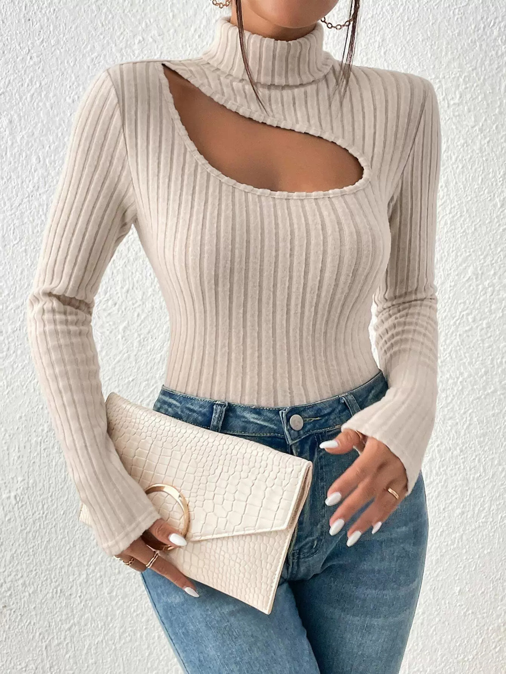 ZARA Women Elegant Slim Fit Cropped Top Spring Summer